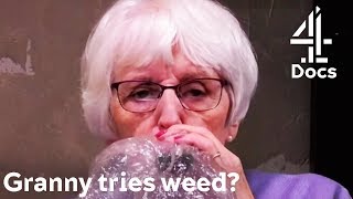 84-Year-Old Granny Tries Weed for the First Time