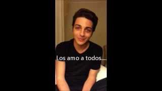 Thank you to all my fans / Gianluca Ginoble 2013 (Sub Español)