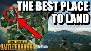 LOOT EVERYWHERE! Best Place to Land: PUBG 4X4 MAP