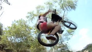 Railed in the BUTT! Girl on BMX crashed! | MicBergsma