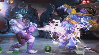 Korg VS Thanos - Epic Duels - Marvel Contest Of Champions