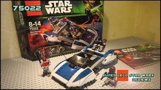 Lego Star Wars 75022 Mandalorian Speeder Review