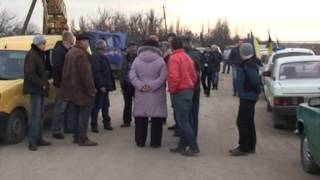 Посещение блок-поста, активистами Скадовска и Каланчака