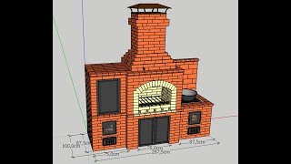 КОМПЛЕКС БАРБЕКЮ BIG R 78 radius ledge для самостоятельного строительства. Проект, порядовка