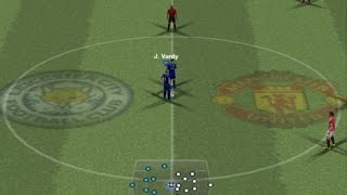 PES 2017 (PS2) Leicester City vs Manchester United - Premier League