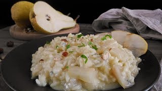 Risotto gorgonzola e pere