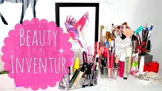 BEAUTYINVENTUR: Schminktisch, Kosmetiksammlung, Ausmist-Update