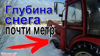 Проходимость Донг Фенг по глубокому снегу