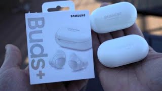 Samsung Galaxy Buds+ UNBOXING AND FIRST IMPRESSIONS
