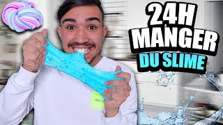 JE MANGE QUE DU SLIME COMESTIBLE PENDANT 24H ?!! JustJonathan