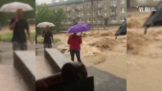 VL.ru - Уссурийск и Хасанский район затопило после сильных ливней