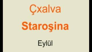 Lazcada aylar - Lazca dersler 11