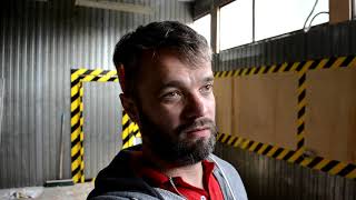 Из гаража в ангар 5-я серия.(Полы, освещение, красота)