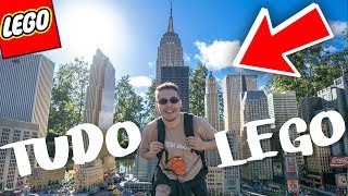 UMA CIDADE INTEIRA FEITA DE LEGO NA VIDA REAL | LEGOLAND Hagazo (Parte 04)
