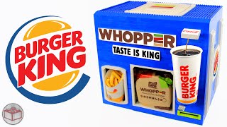 LEGO Burger King WHOPPER Meal Machine | French Fries & Coca Cola