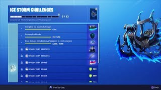 The NEW ICE STORM REWARDS in Fortnite...