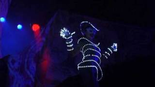 Alfa Domino - "Lady in white" at  Spongle (Simon Posford) Spacemusic party. Moscow