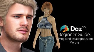 Daz Studio Beginners Guide: Creating and saving custom Morphs.