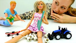 Кен и подарок для Барби. Игры для девочек