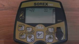 Как звучт золото, серебро и медь на АКА SOREX PRO и тест на стопку медных монет