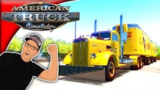American Truck Simulator Mod Review Kenworth Needle Nose By Blueprint Mods
