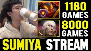 when 1180 Games Ember vs 8000 Games Invoker | Sumiya Invoker Stream Moment #620
