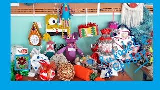 НОВОГОДНЕЕ РУКОДЕЛИЕ  для детей Поделки в школу Handmade DIY