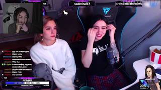 DianaRice смотрит : Топ Моменты с Twitch | Показали Настоящий Флекс | Бустер Играет в Хоррор