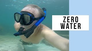 No Water In Your Mouth With The Wonice Water-Air Separated Dry Top Snorkel Mask