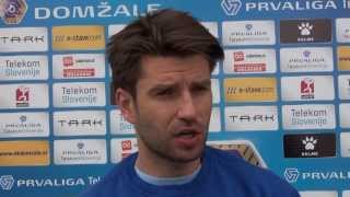 Luka Elsner pred tekmo Domžale - Olimpija Ljubljana, 13.04.2013 ob 20:00