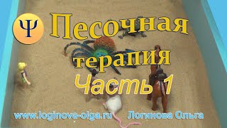 Арт-терапия. ПЕСОЧНАЯ ТЕРАПИЯ. Работа с агрессией. Часть 1. Психолог Логинова О.И., 2017