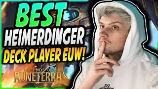 The Best Heimerdinger Deck Player In the World! | BEST EXPEDITION DECK - Legends of Runeterra
