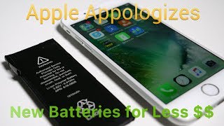 Apple Apologizes For Slowing Down Old iPhones, Offers Battery Replacements