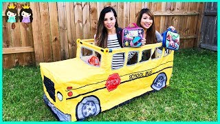 Wheels on the Bus School Songs for Kids | Pretend Play with Princess ToysReview