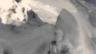 Ski crash just before a cliff- Neil Williman at Big Mountain Hochfügen