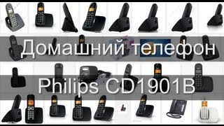 Обзор на Домашний Телефон Philips CD1901B