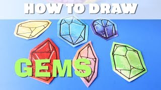 How to draw | Gems