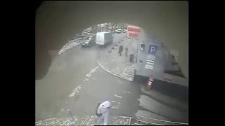 Ограбление инкассаторов в Кристалле. Новое видео с камер наблюдения