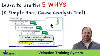 5 Whys Root Cause Analysis Problem Solving Tool--Video Training
