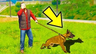 GTA 5 - HOW TO FIND MICHAEL'S SECRET FAMILY DOG! (GTA 5 Easter Eggs & Secrets)