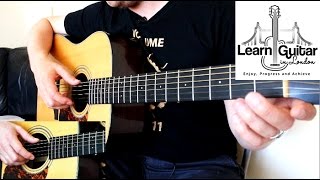 Numb - Fingerstyle Guitar Lesson - Linkin Park - How To Play - Part 2