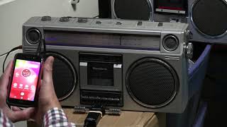 Panasonic RX-5025 02 December 2018 restored Recorded Play & simulcast in Facebook