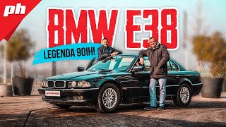 Službeni auto TRANSPORTER-a! BMW 740i V8 e38