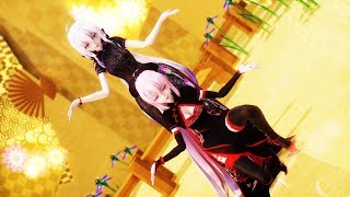 【TDA・MMD】『撫子色ハート』【1440p-60fps or WQHD】Tda Haku China Dress ＆TDA Luka Canary China Dress