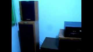 Cabasse MT 352, Denon Avr 2802 e CD player Sony CDP-711e