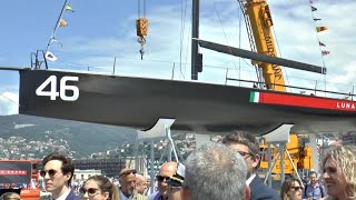 Trieste, l'emozionante varo di Luna Rossa