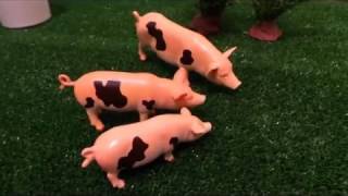 Ферма! учим животных и цифры, со звуками животных! Farm for kids, learn numbers, animals with sounds