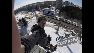 ЗАЛЕЗЛИ на СТРОЙКУ | ПРЯЧЕМСЯ от ОХРАНЫ | руфинг в ИЖЕВСКЕ