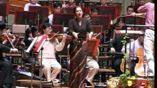 Paoletta Marrocu backstages "pace mio Dio" La forza del destino G.Verdi