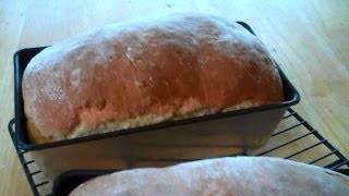 How to Make Amish White Bread- Makes 2 Loaves
